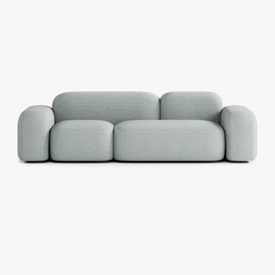 Sofa Max, Zusammenstellung A11, 3-Sitzer, Bezug V4
