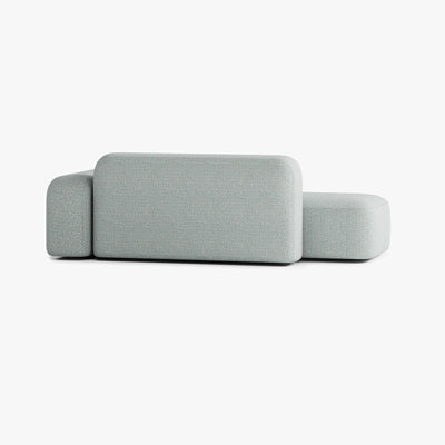 Max Sofa, Composition A12, 3 Seats, Right Armrest, Upholstery V4