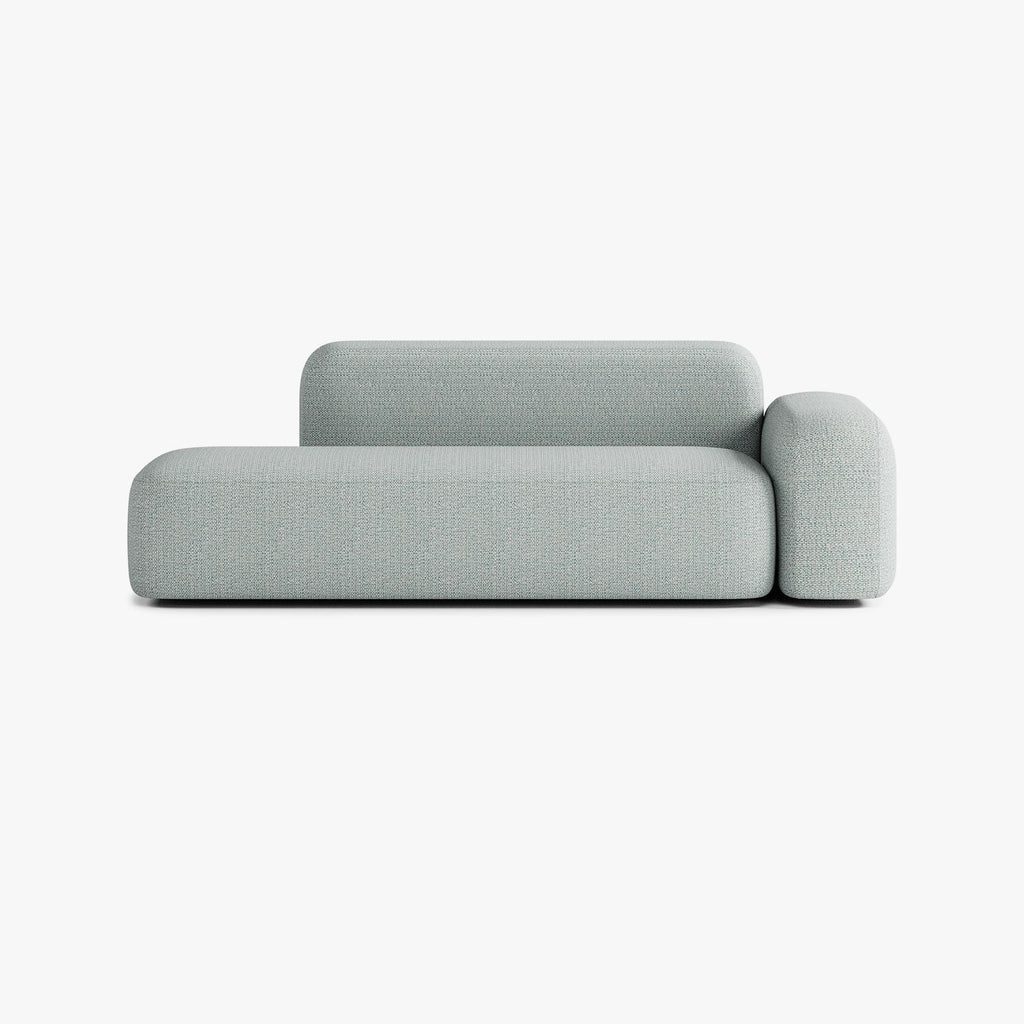Sofa Max, Zusammenstellung A12, 3 Plätze, Armlehne rechts, Bezug V4