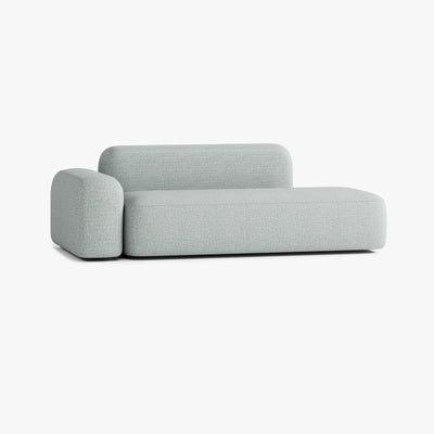 Max Sofa, Composition A12, 3 Seats, Left Armrest, Upholstery V4