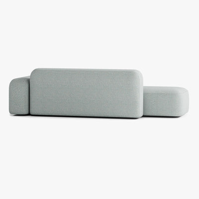 Max Sofa, Composition A12, 4 Seats, Right Armrest, Upholstery V4