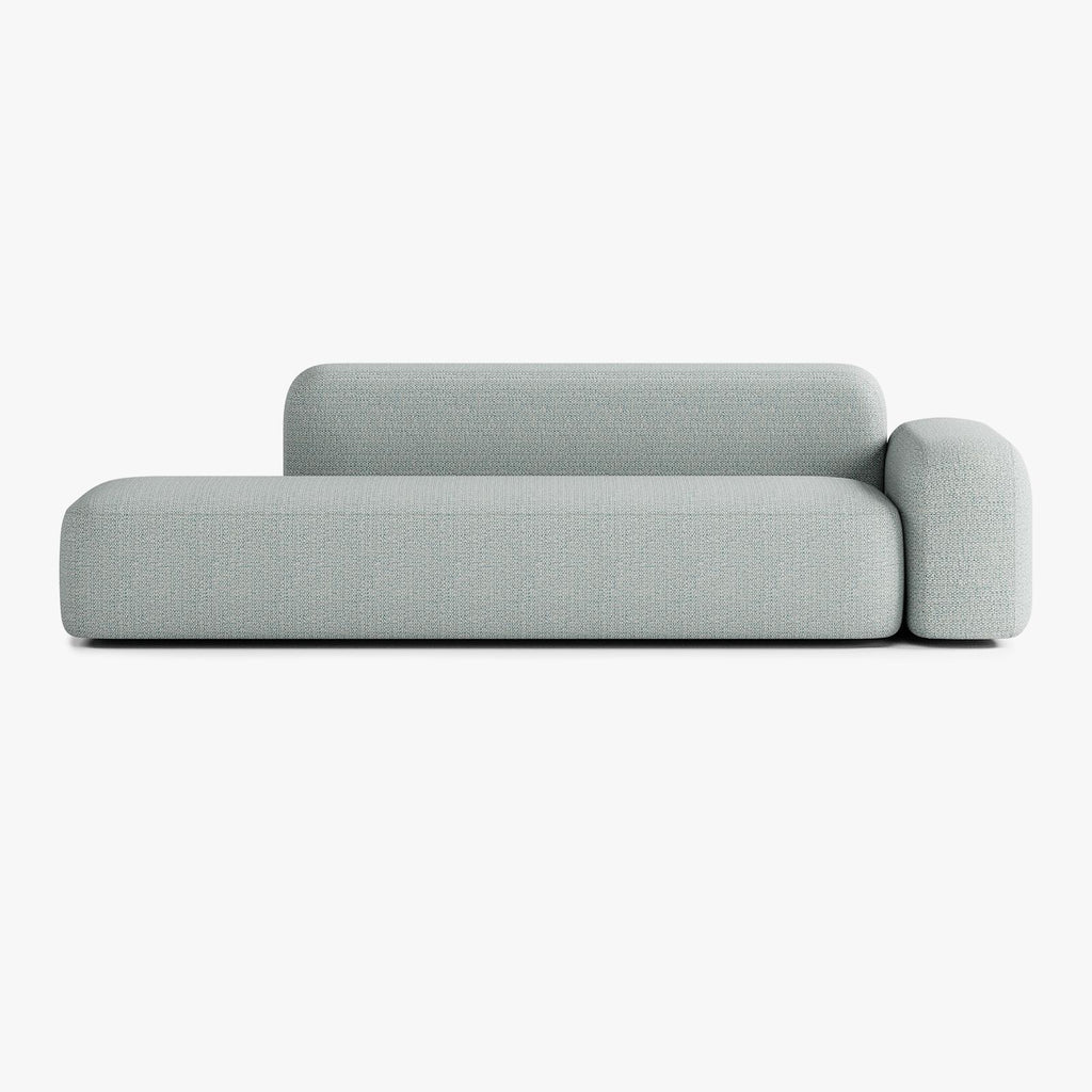 Divano Max, Outdoor, Composizione A12, 4 Posti, Bracciolo a Destra, Rivestimento V4