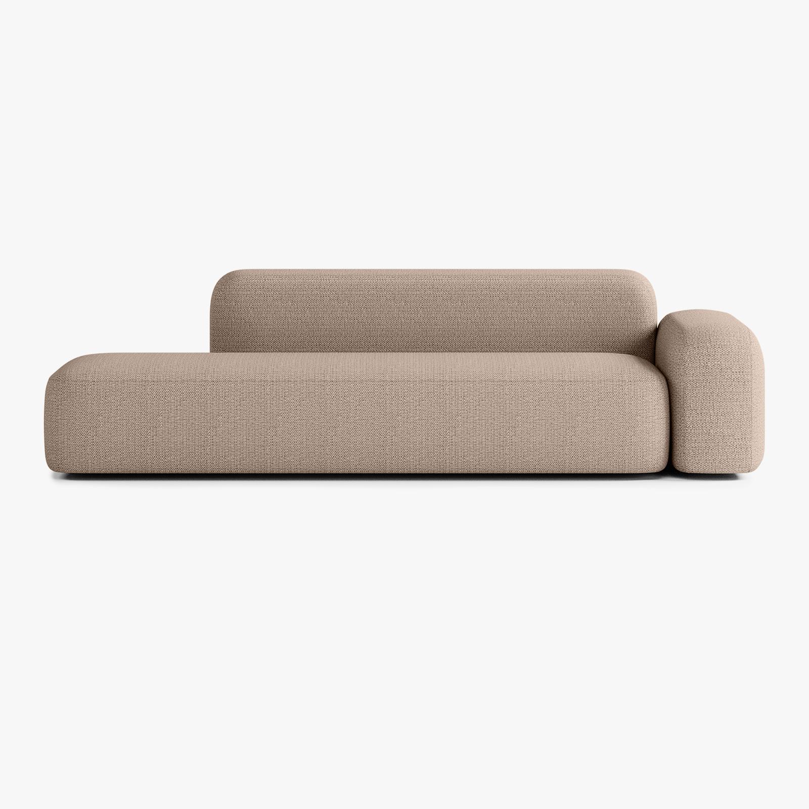 Max Sofa, Composition A12, 4 Seater, Right Armrest, V3 Upholstery