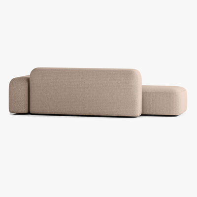 Max Sofa, Composition A12, 4 Seats, Right Armrest, Upholstery V3