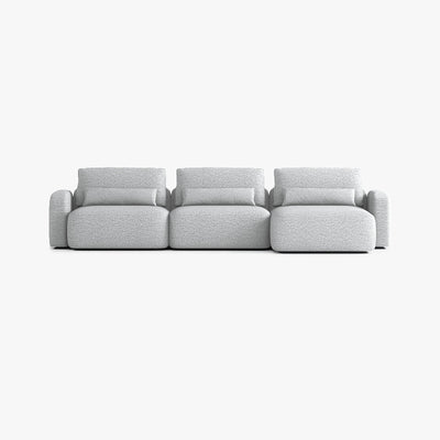 Sofa Tom, Zusammenstellung T4, Chaiselongue rechts, Bezug Q18