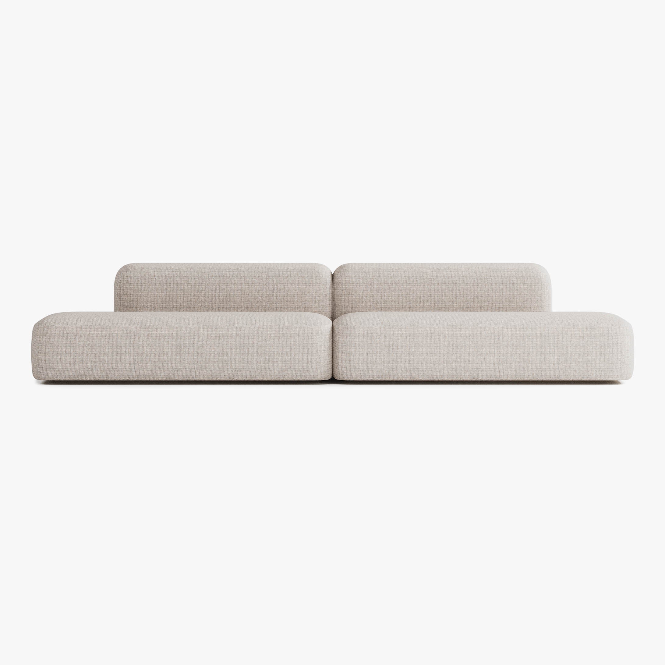 Max Sofa, Composition A10, 6 Seats, Upholstery S12
