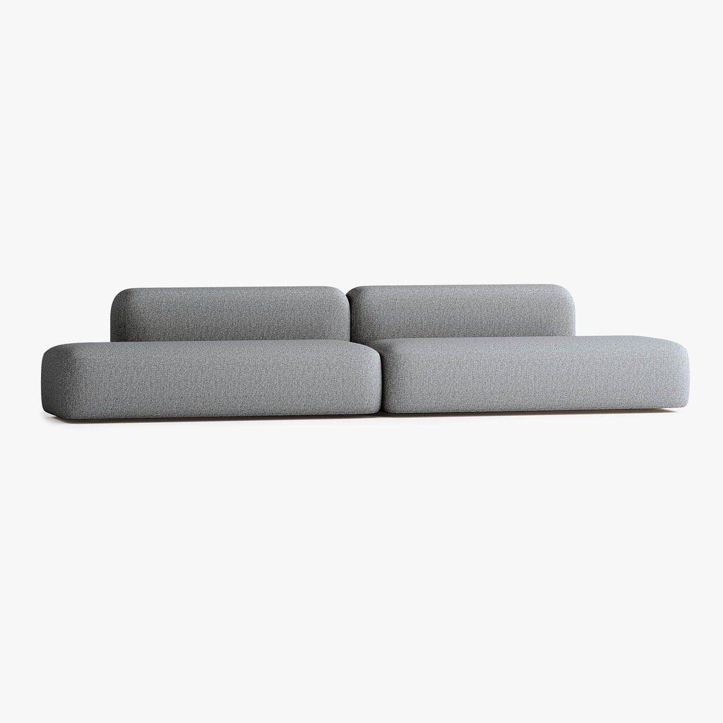 Max Sofa, Composition A10, 6 Seats, Upholstery S13