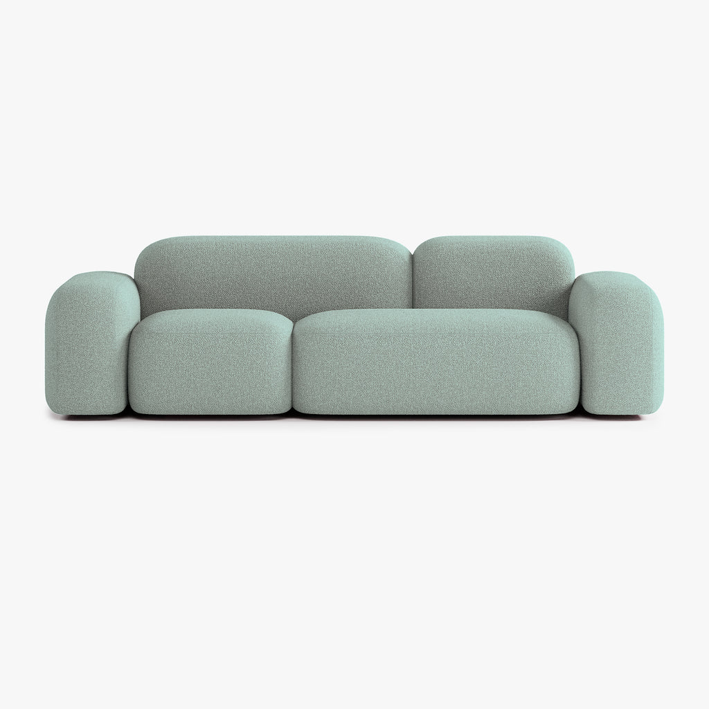 Max Sofa, Composition A11, 3 Seats, Upholstery E13