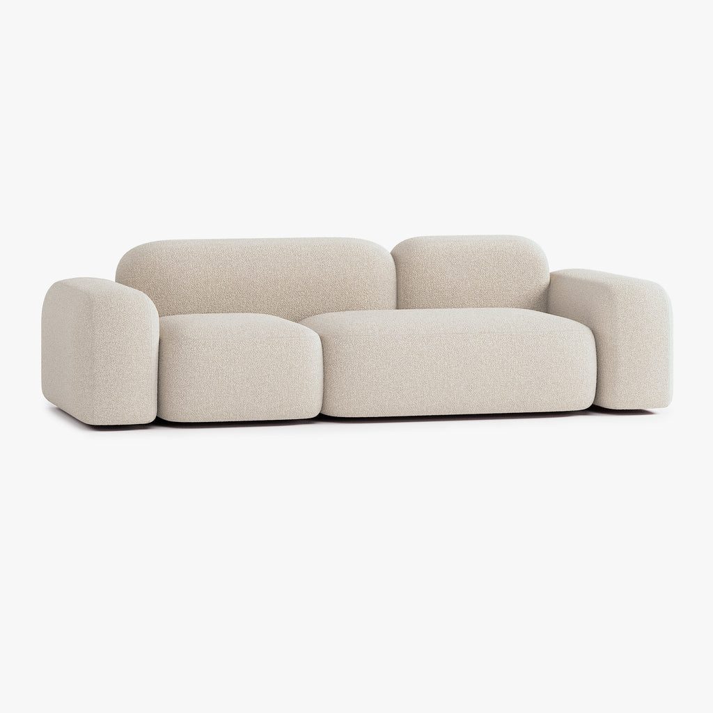 Max Sofa, Composition A11, 3 Seats, Upholstery E2