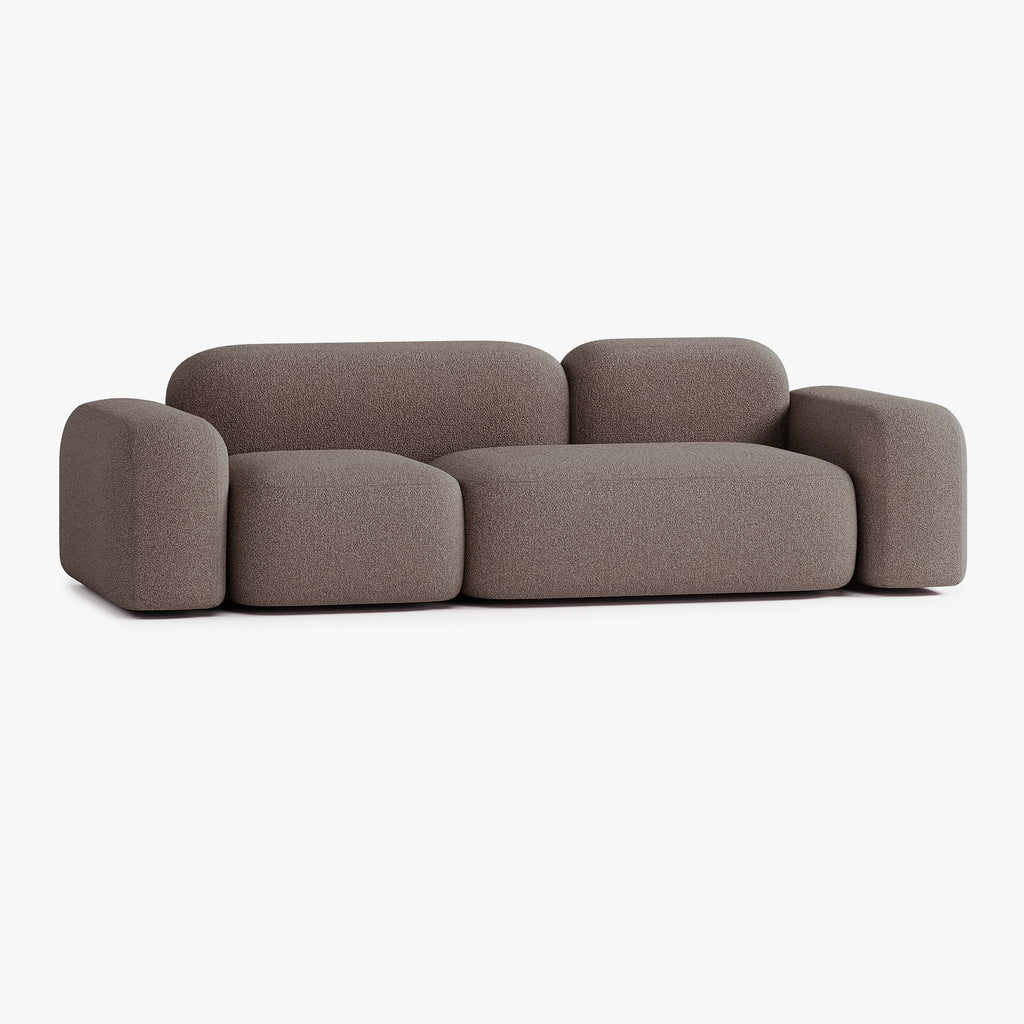 Max Sofa, Composition A11, 3 Seats, Upholstery E5