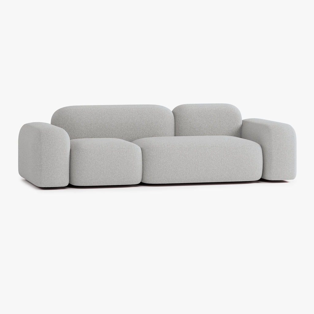 Max Sofa, Composition A11, 3 Seats, Upholstery E7