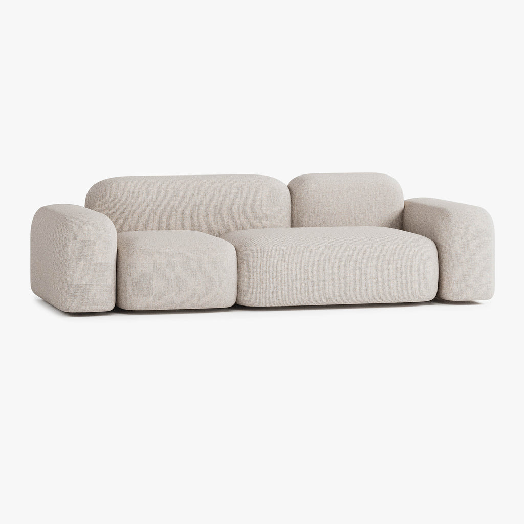 Max Sofa, Composition A11, 3 Seats, Upholstery S12
