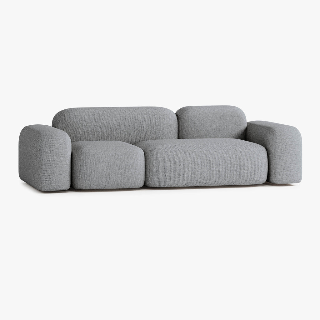 Max Sofa, Composition A11, 3 Seats, Upholstery S13
