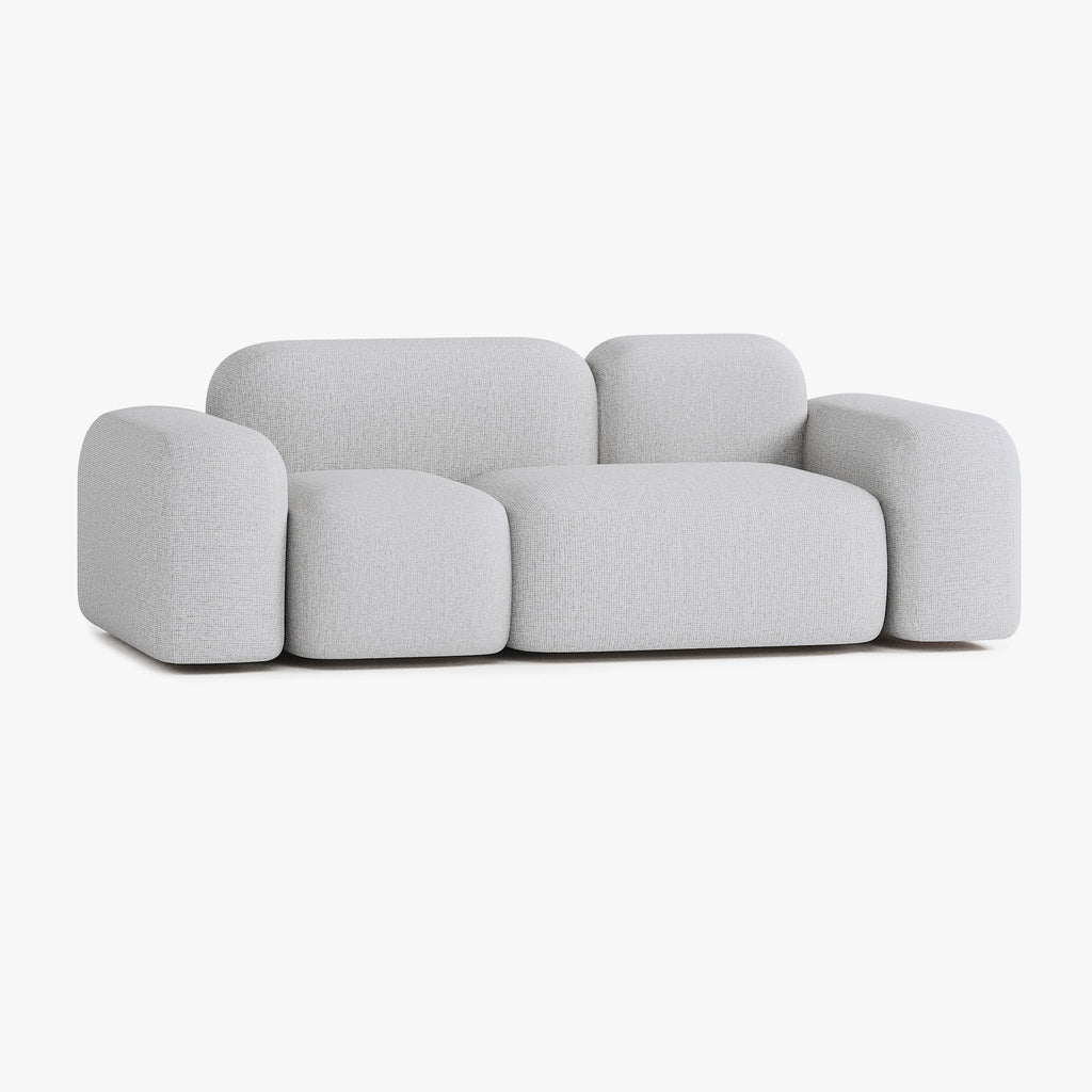 Divano Max, Composizione A11, 2 Posti, Rivestimento S1