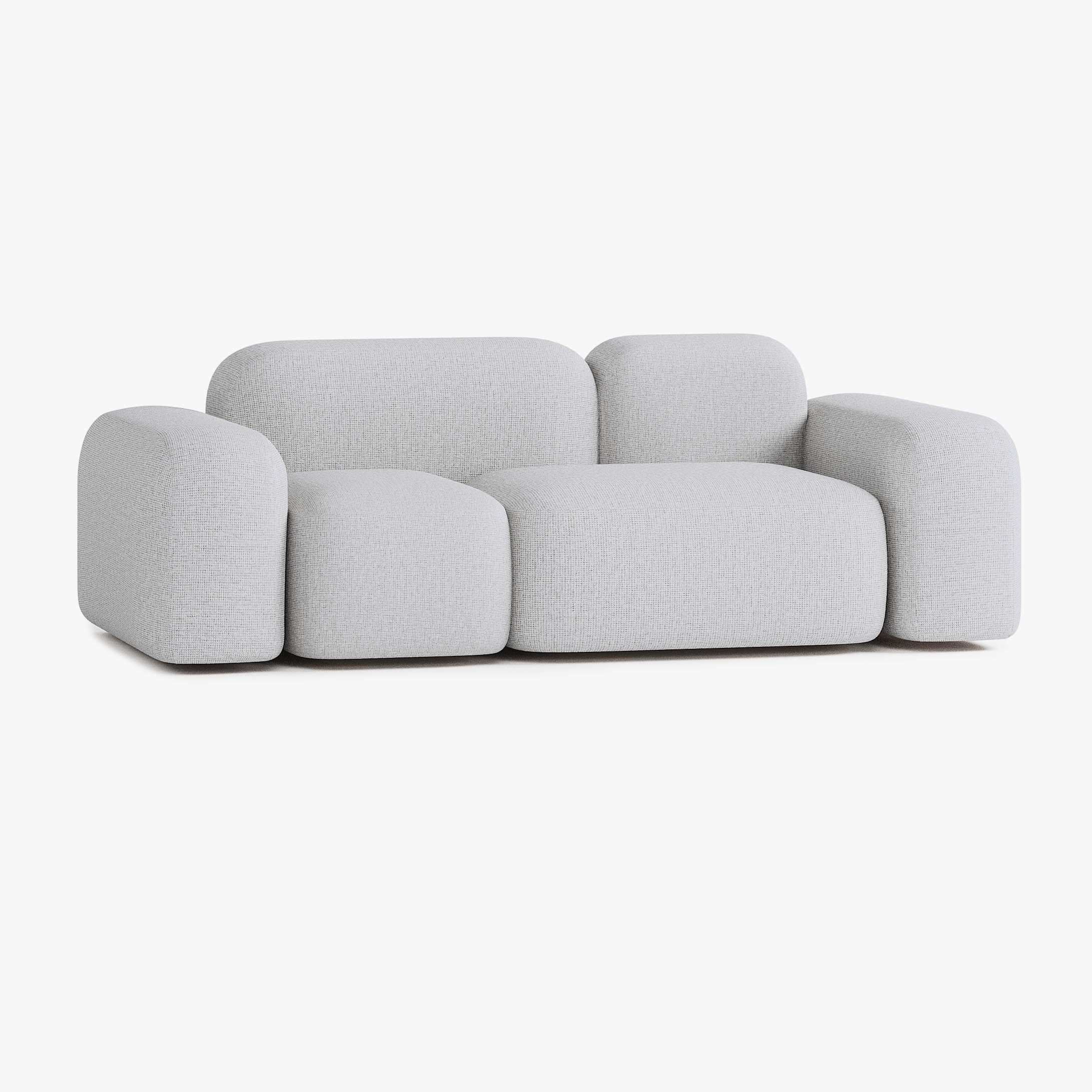 Max Sofa, Composition A11, 2 Seats, Upholstery S1