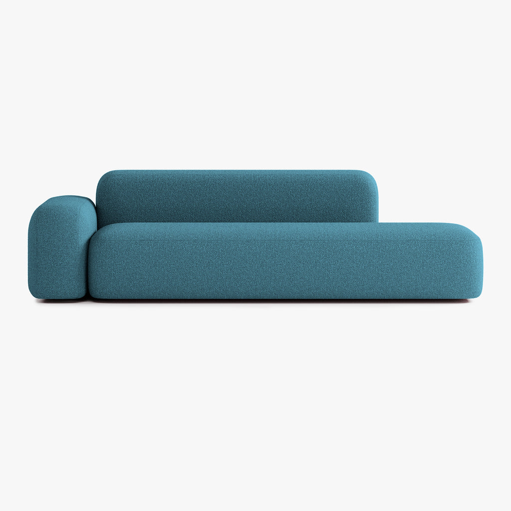 Max Sofa, Composition A12, 4 Seats, Left Armrest, Upholstery E14