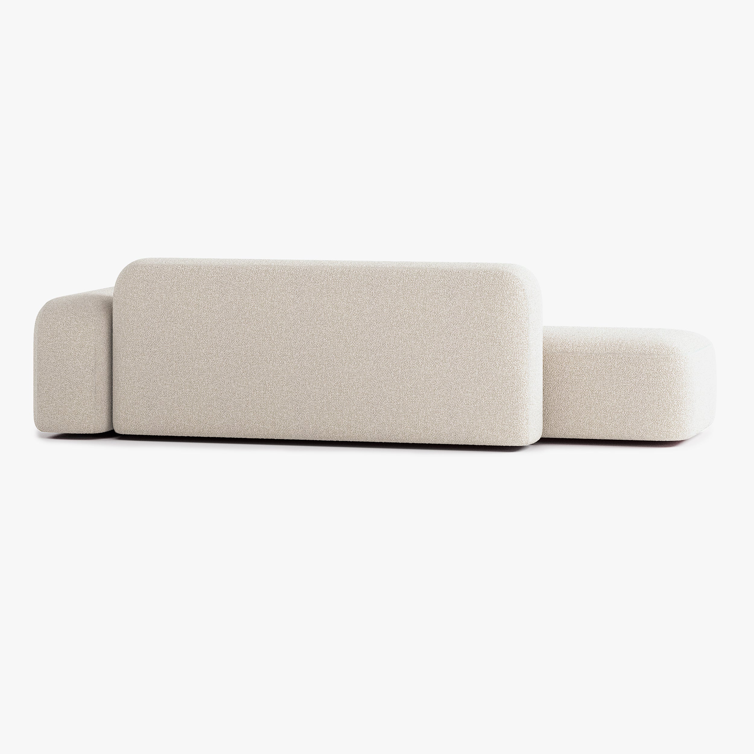 Max Sofa, Composition A12, 4 Seater, Right Armrest, E2 Upholstery