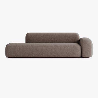 Max Sofa, Composition A12, 4 Seats, Right Armrest, Upholstery E5