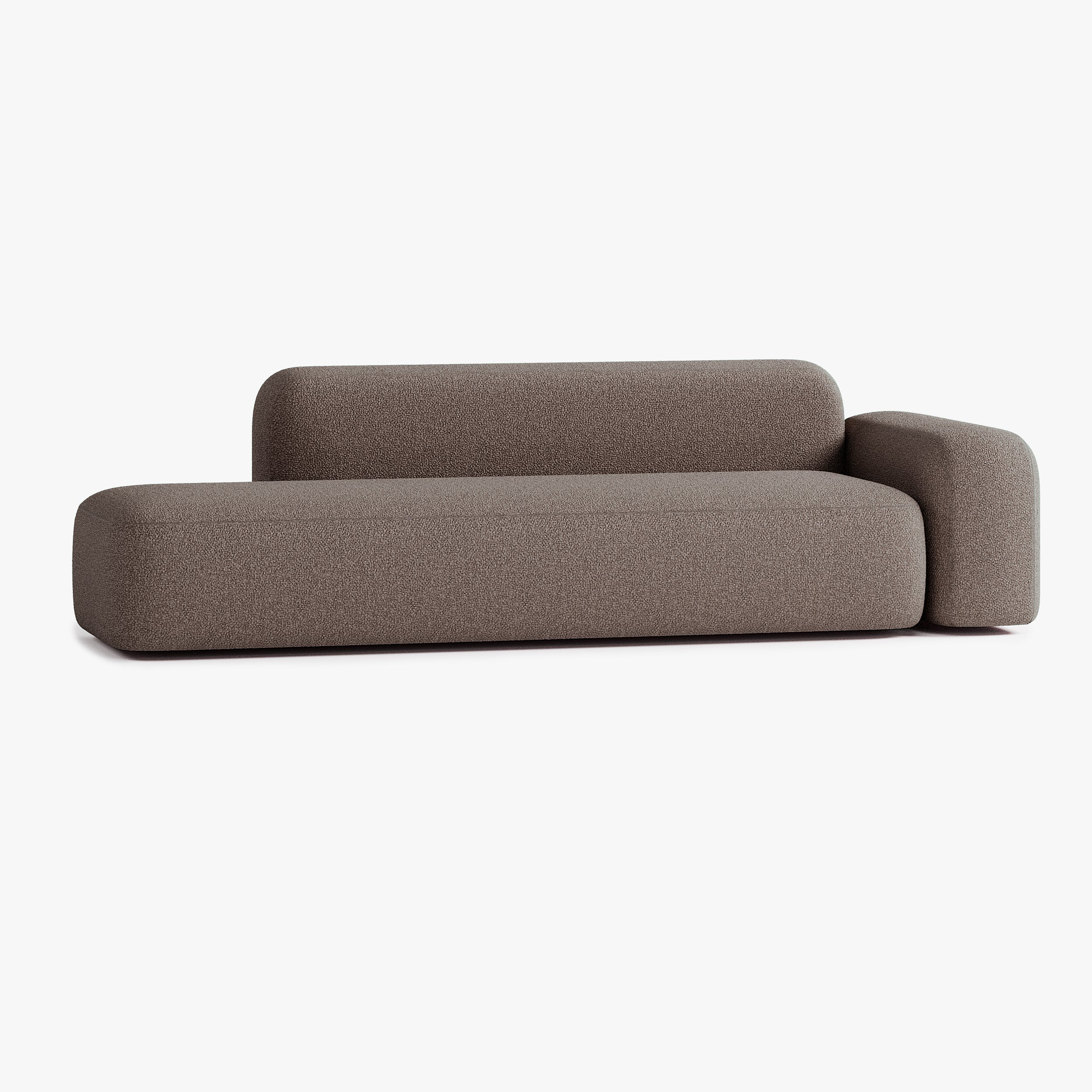 Max Sofa, Composition A12, 4 Seater, Right Armrest, E5 Upholstery