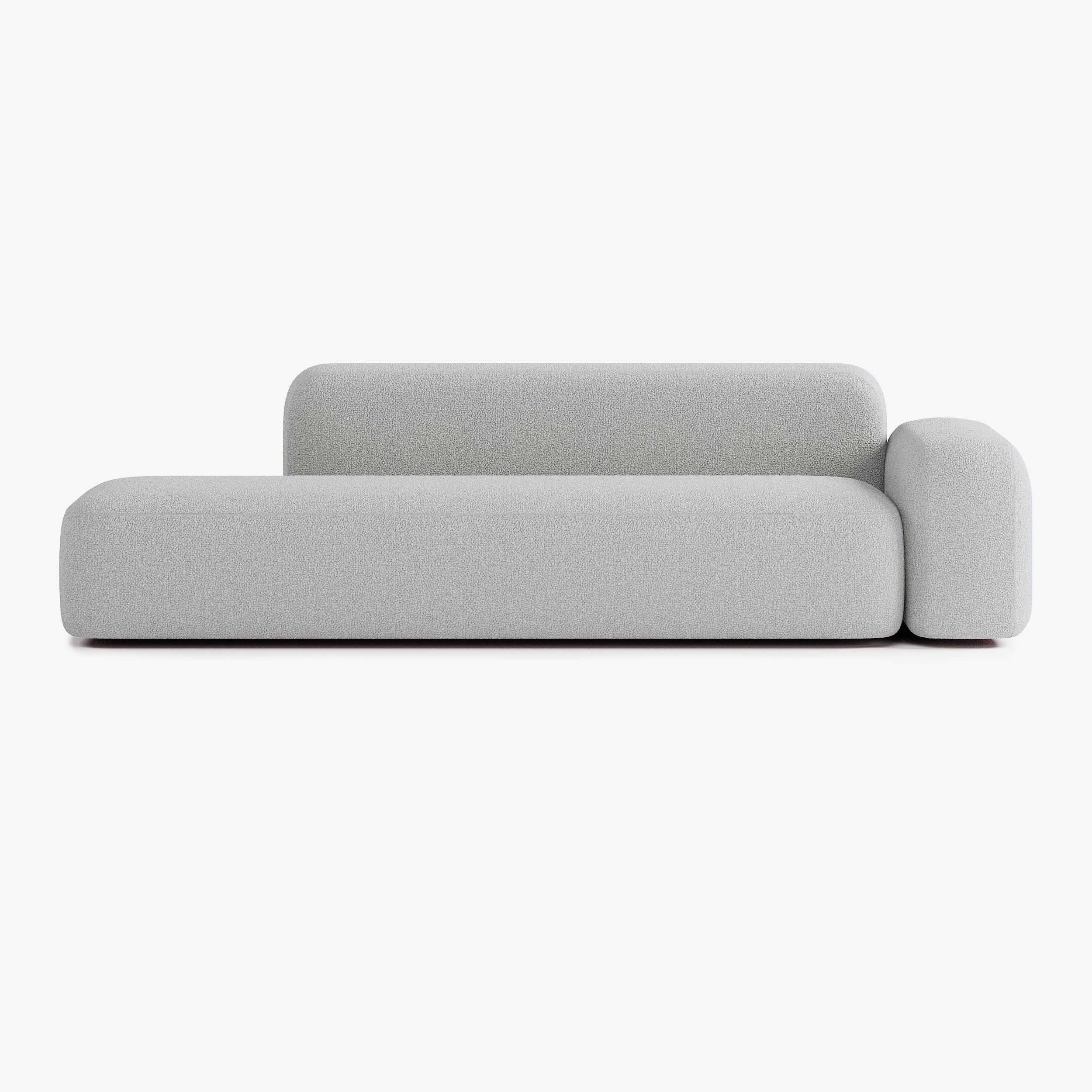 Max Sofa, Composition A12, 4 Seater, Right Armrest, E7 Upholstery