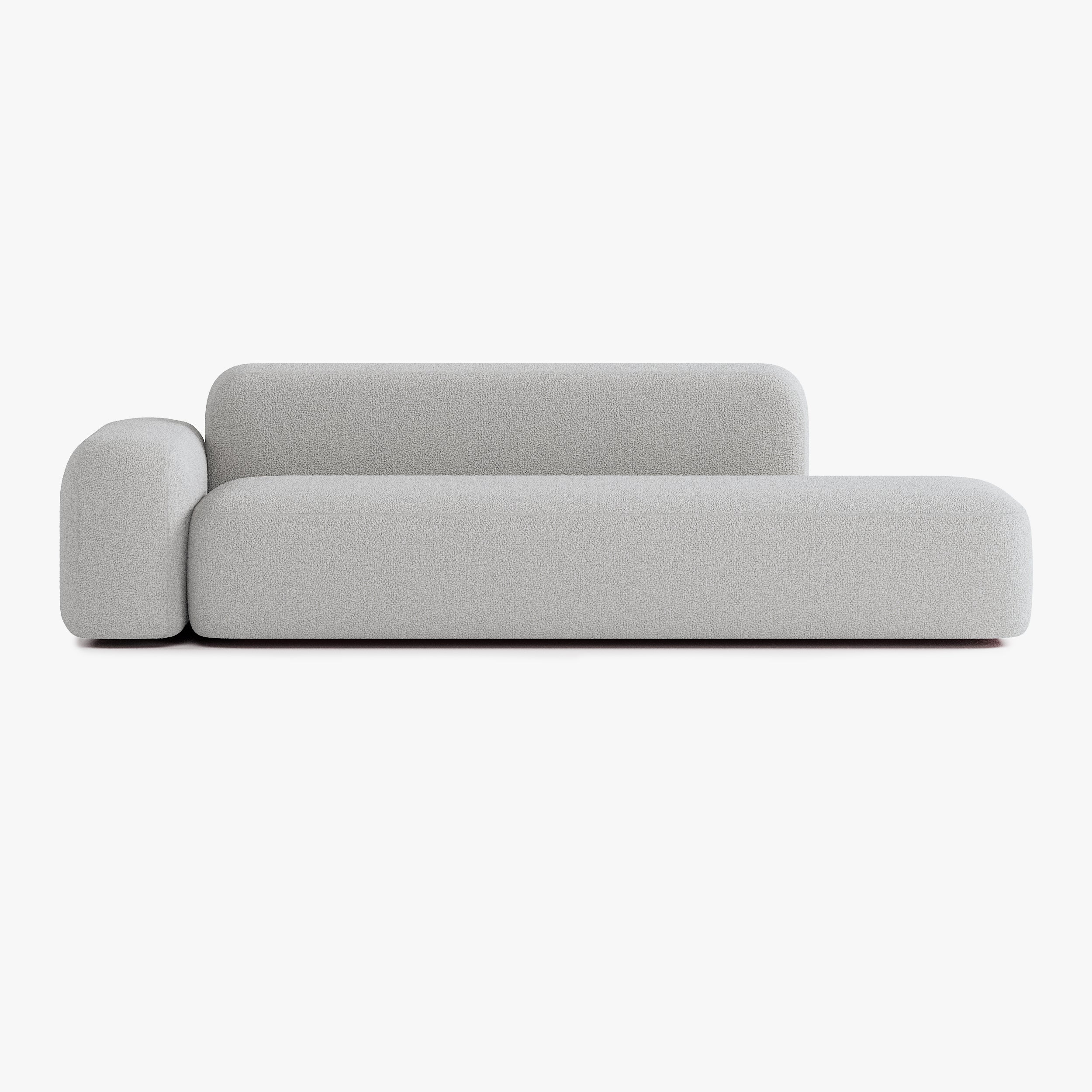 Max Sofa, Composition A12, 4 Seater, Left Armrest, E7 Upholstery