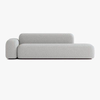 Max Sofa, Composition A12, 4 Seats, Left Armrest, Upholstery E7