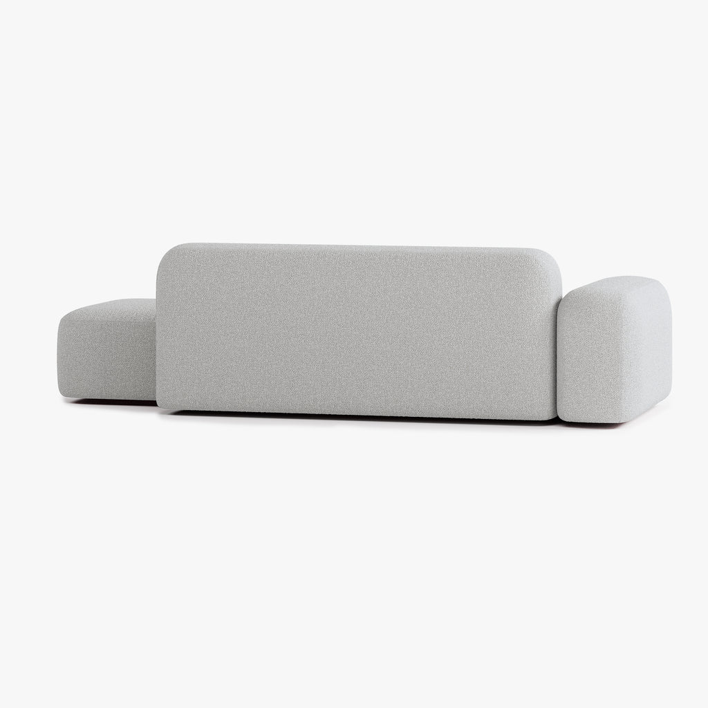 Max Sofa, Composition A12, 4 Seats, Left Armrest, Upholstery E7