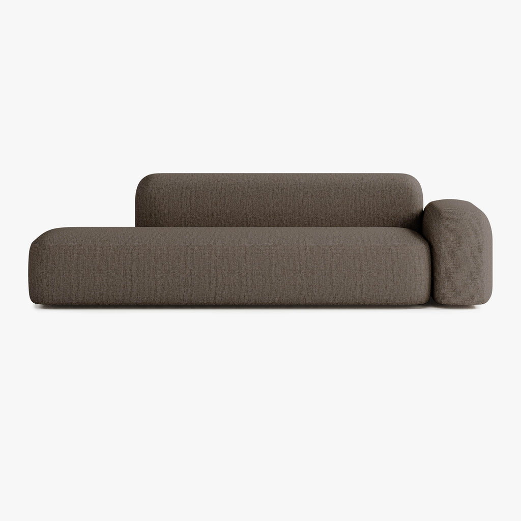 Max Sofa, Composition A12, 4 Seats, Right Armrest, Upholstery S10