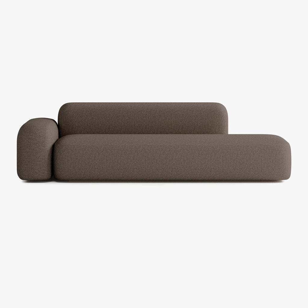 Max Sofa, Composition A12, 4 Seats, Left Armrest, Upholstery S10