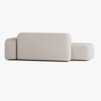 Max Sofa, Composition A12, 3 Seats, Right Armrest, Upholstery S12