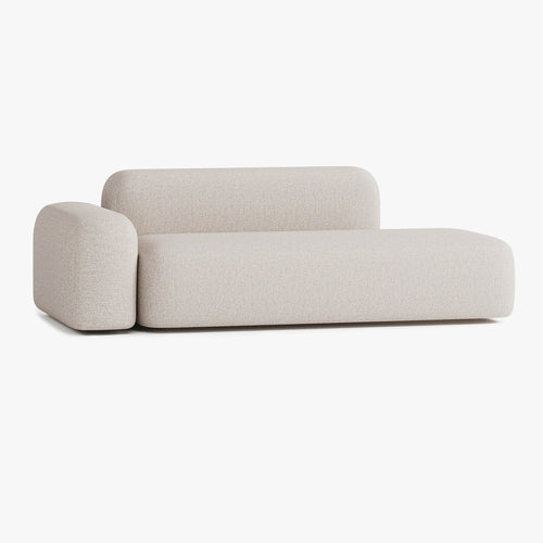 Max Sofa, Composition A12, 3 Seats, Left Armrest, Upholstery S12