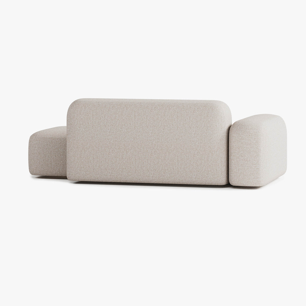 Max Sofa, Composition A12, 3 Seats, Left Armrest, Upholstery S12