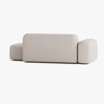 Max Sofa, Composition A12, 3 Seats, Left Armrest, Upholstery S12