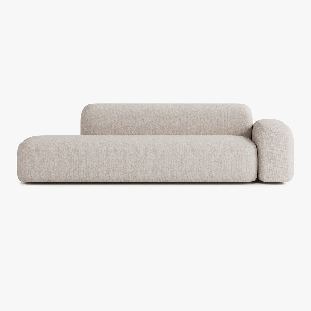 Max Sofa, Composition A12, 4 Seats, Right Armrest, Upholstery S12