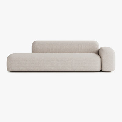 Max Sofa, Composition A12, 4 Seats, Right Armrest, Upholstery S12