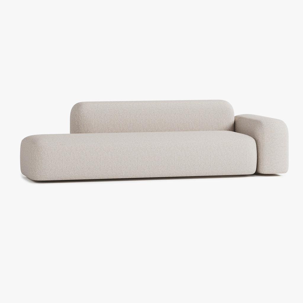 Max Sofa, Composition A12, 4 Seats, Right Armrest, Upholstery S12