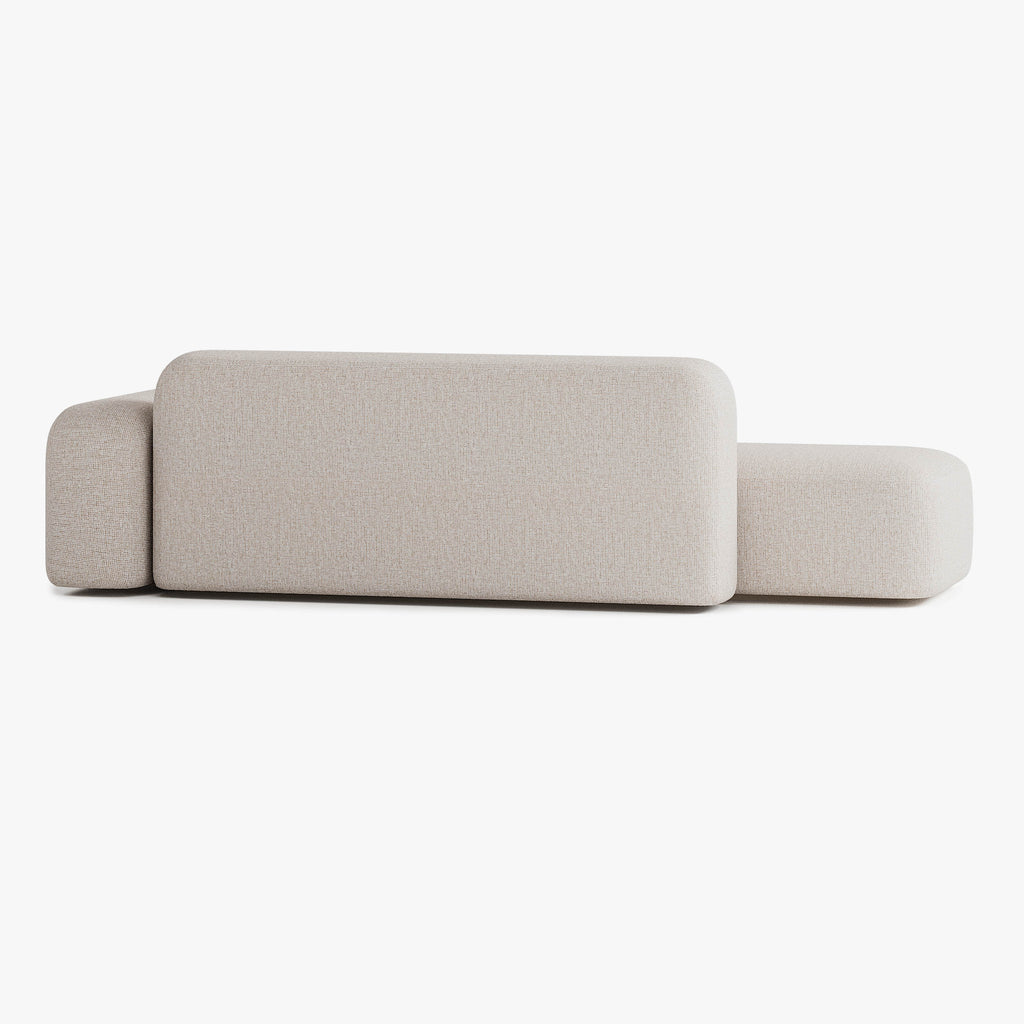 Max Sofa, Composition A12, 4 Seats, Right Armrest, Upholstery S12