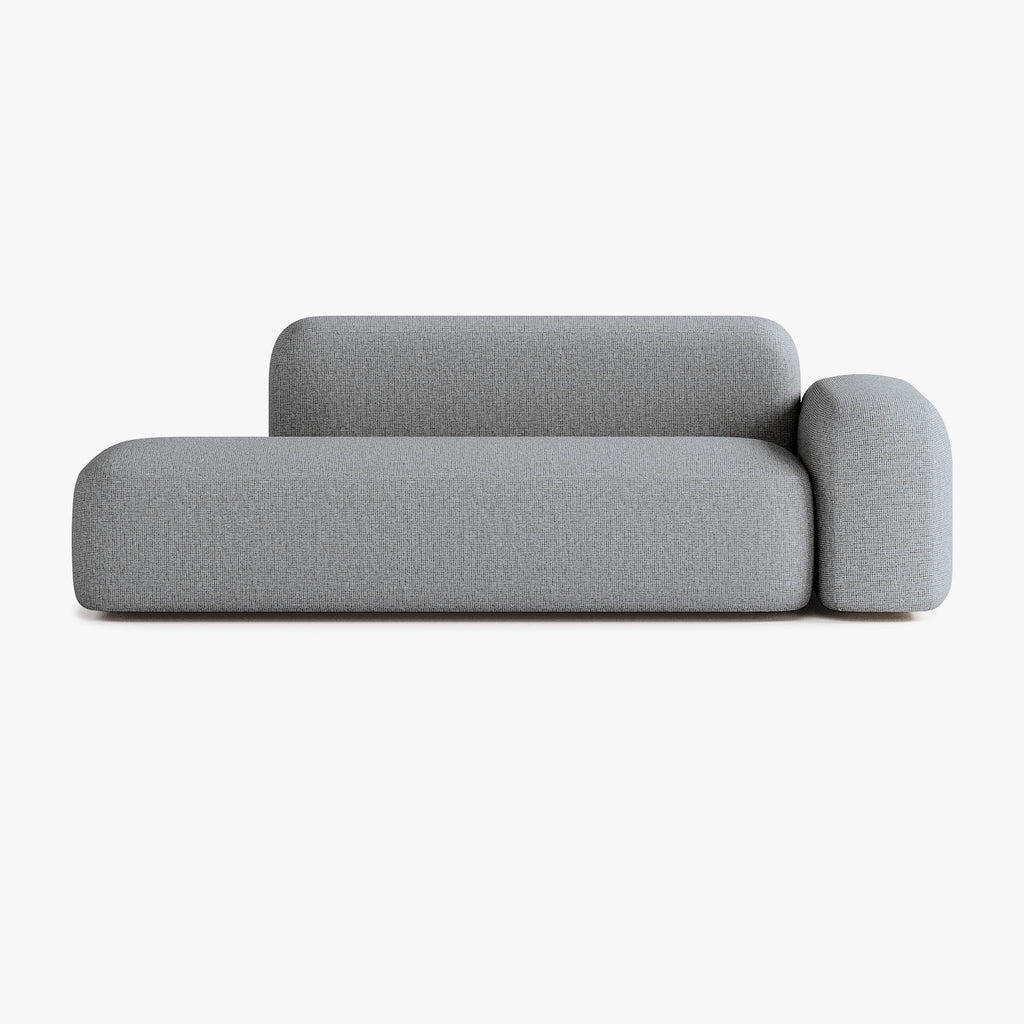 Max Sofa, Composition A12, 3 Seats, Right Armrest, Upholstery S13