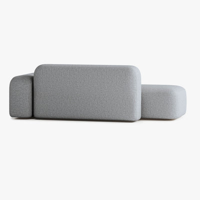 Max Sofa, Composition A12, 3 Seats, Right Armrest, Upholstery S13