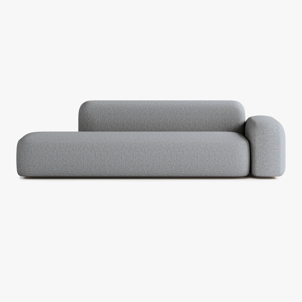 Max Sofa, Composition A12, 4 Seats, Right Armrest, Upholstery S13