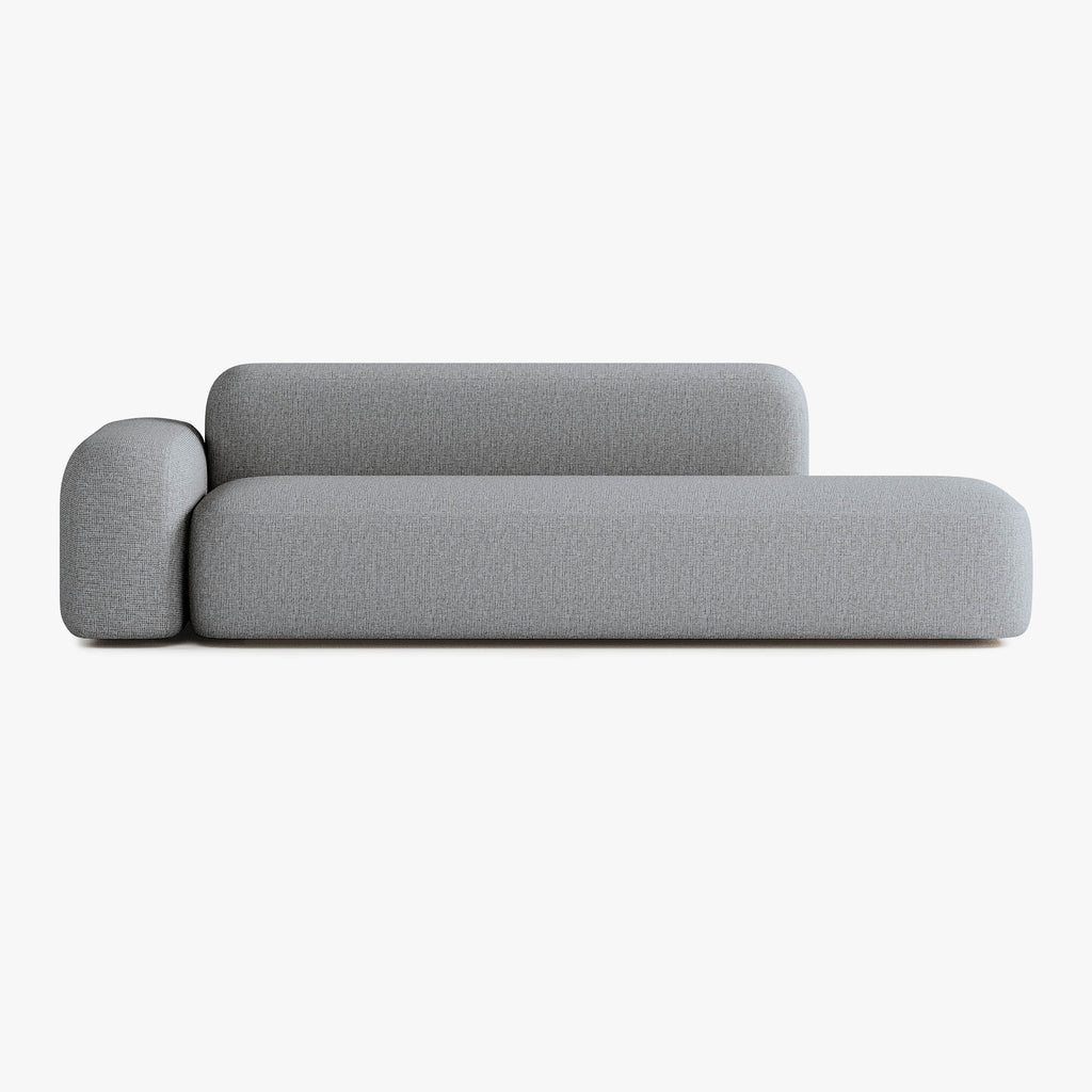 Max Sofa, Composition A12, 4 Seats, Left Armrest, Upholstery S13