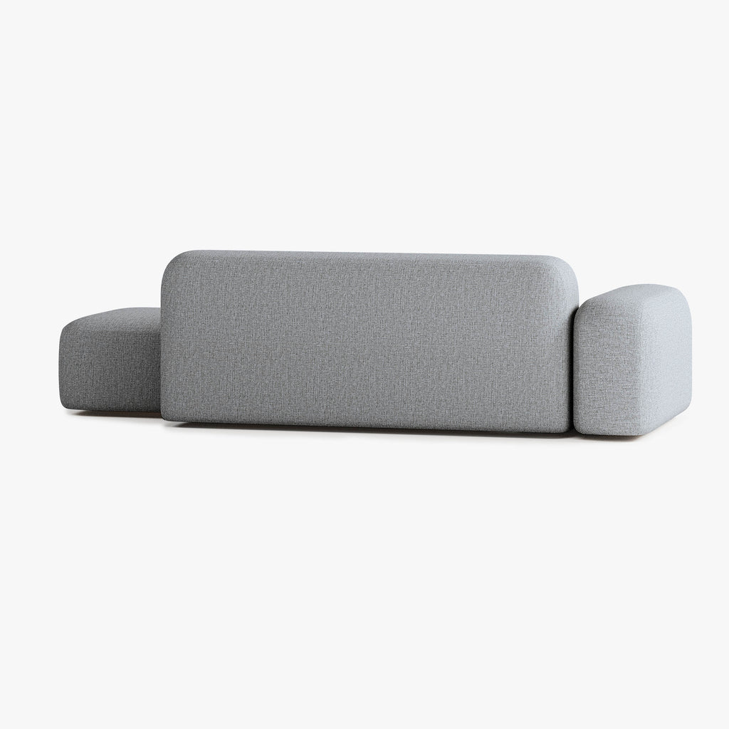 Max Sofa, Composition A12, 4 Seats, Left Armrest, Upholstery S13