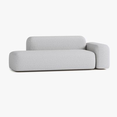 Max Sofa, Composition A12, 3 Seats, Right Armrest, Upholstery S1