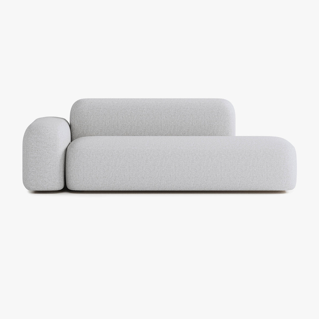 Max Sofa, Composition A12, 3 Seats, Left Armrest, Upholstery S1