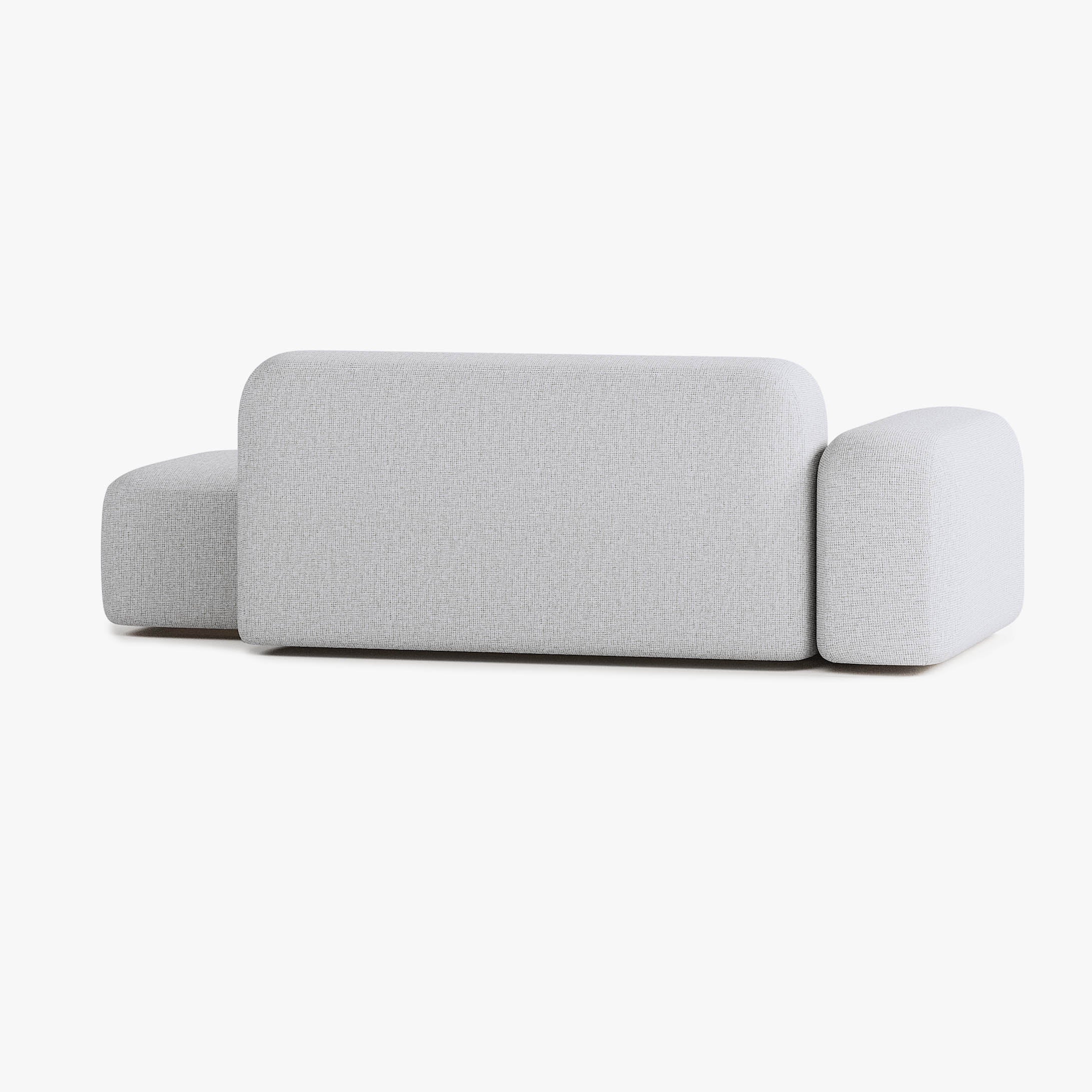 Max Sofa, Composition A12, 3 Seater, Left Armrest, S1 Upholstery