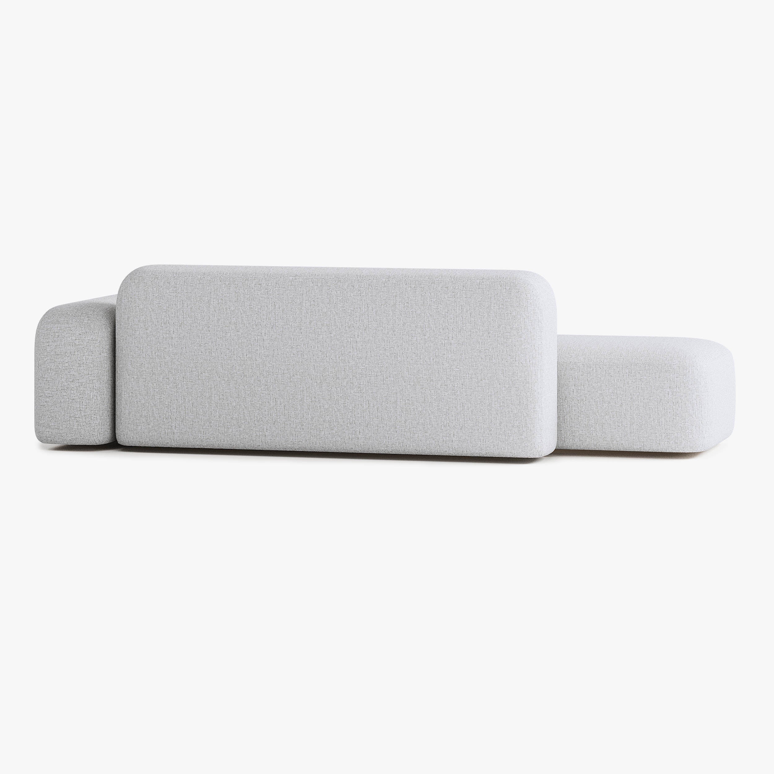 Max Sofa, Composition A12, 4 Seater, Right Armrest, S1 Upholstery