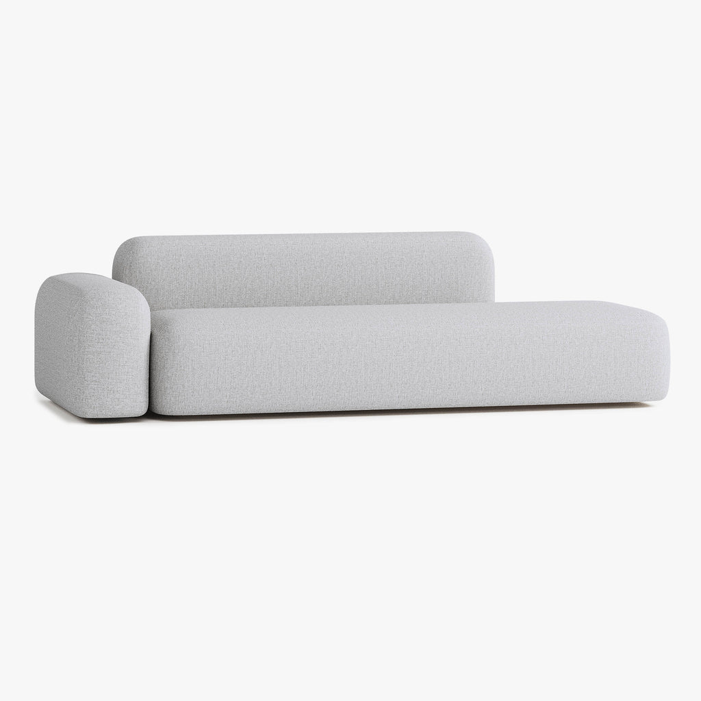 Max Sofa, Composition A12, 4 Seats, Left Armrest, Upholstery S1