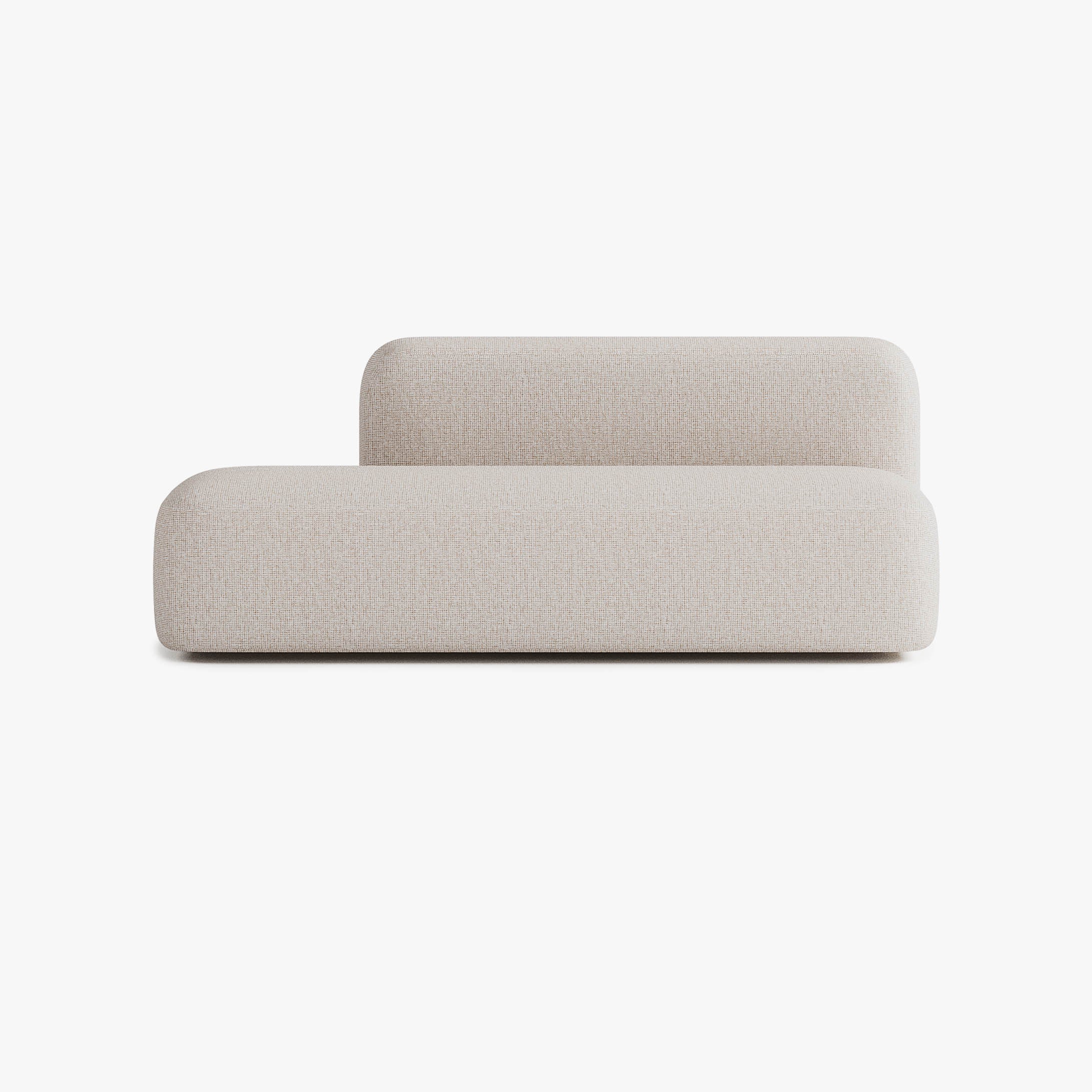 Sofa Max, Zusammenstellung A13, 3 Plätze, rechte Seite, Bezug S12