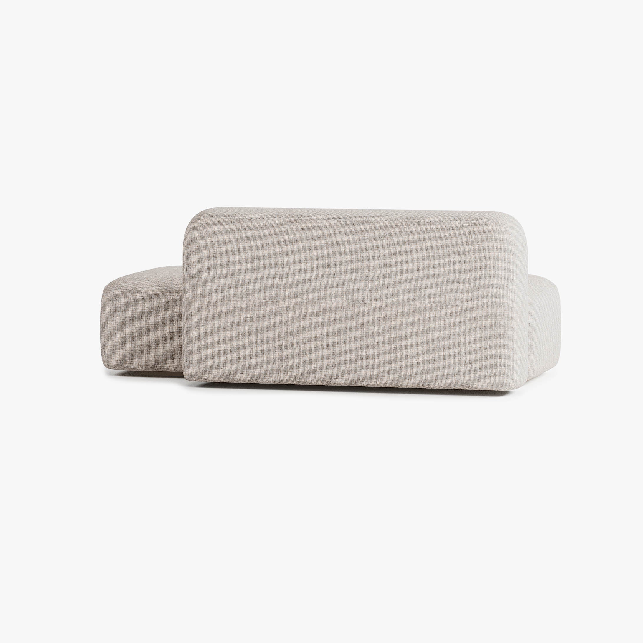 Sofa Max, Zusammenstellung A13, 3-Sitzer, linke Seite, Bezug S12