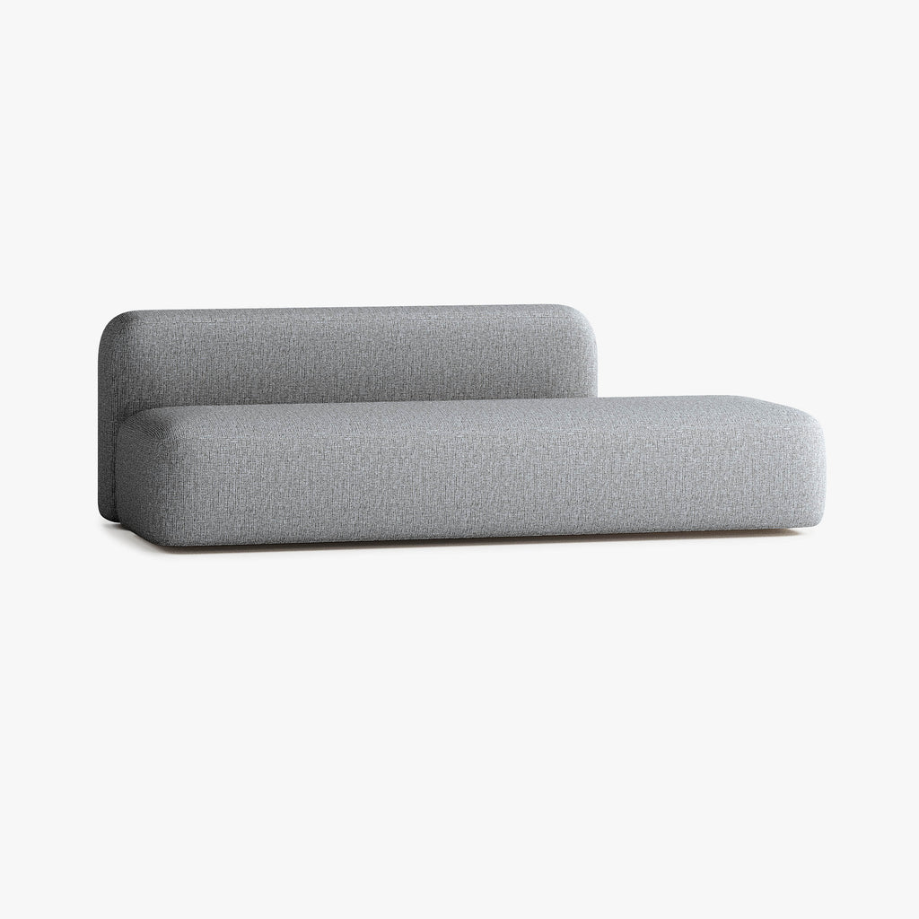 Max Sofa, Composition A13, 4 Seats, Left Side, Upholstery S13